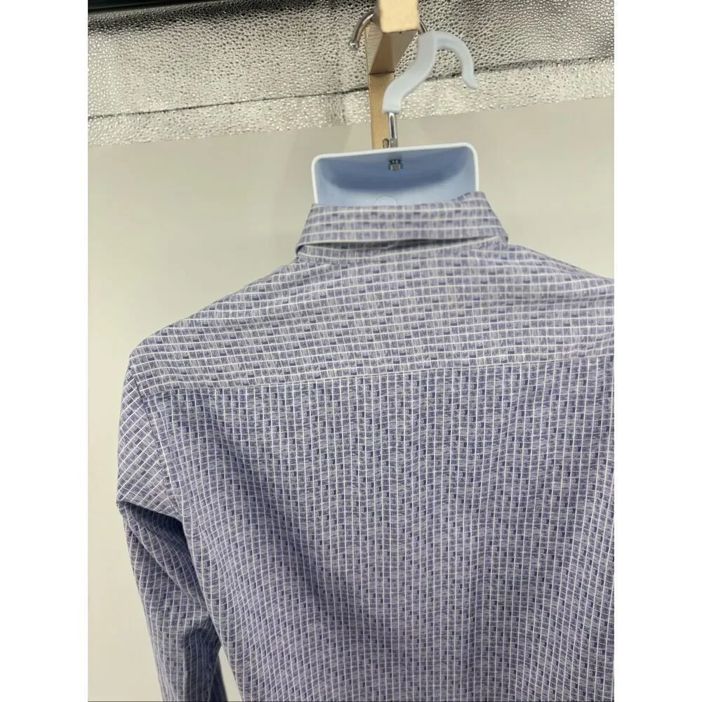 Robert Graham Classic Fit Button Down Shirt Men’s Small Blue Paisley Flip Cuff